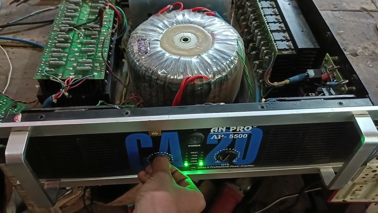 CA20 Amplifier repairing an pro  5500 watt