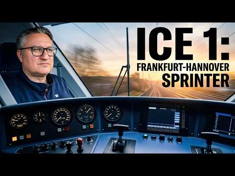 🚄 ICE1 Sprinter Frankfurt–Hannover | Führerstandsmitfahrt mit Störungen nach Zugentgleisung bei Elze