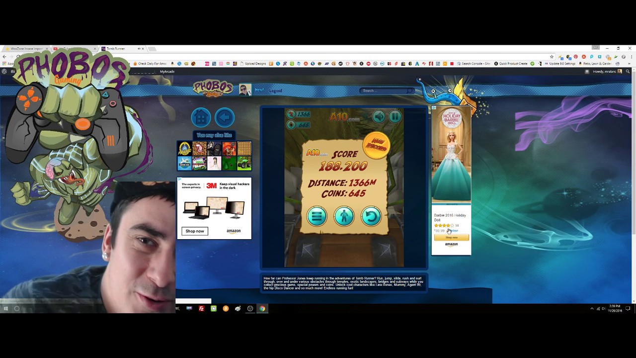 Tomb Runner Full Game Walkthrough