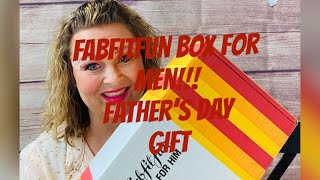 Fabfitfun Men’s Box- Father’s Day Gift🤫