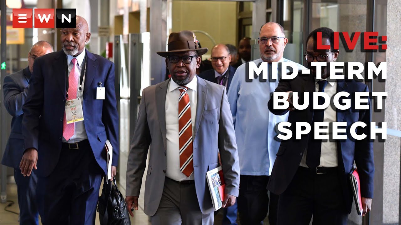 LIVE: Enoch Godongwana delivers mid-term budget speech - YouTube