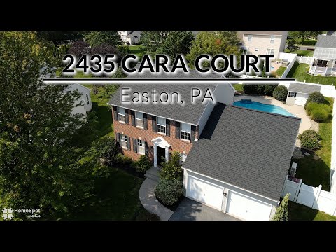 2435 Cara Ct, Easton, PA home video tour