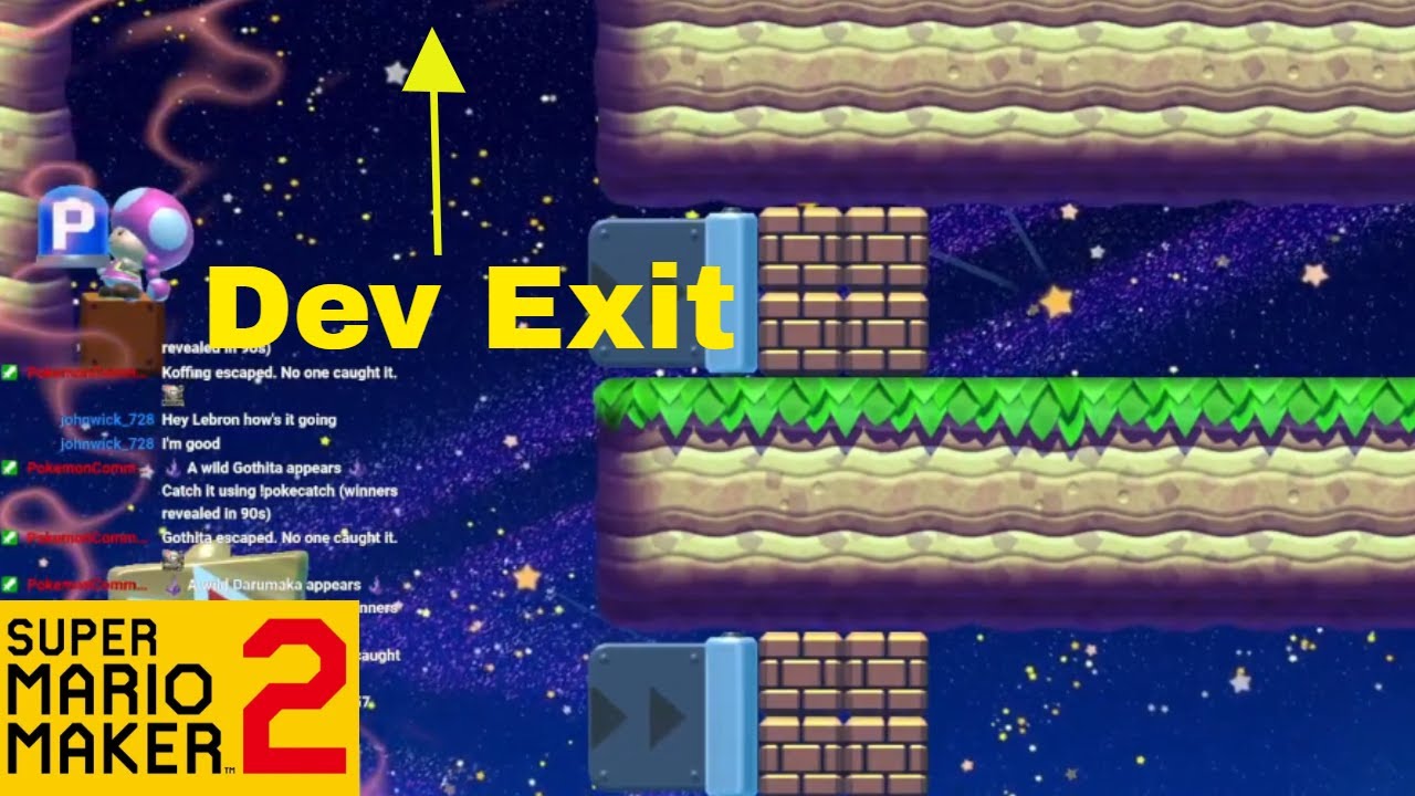 I Have Found a DEV Exit [Super Mario Maker 2] [Endless Expert S47 E6 ...