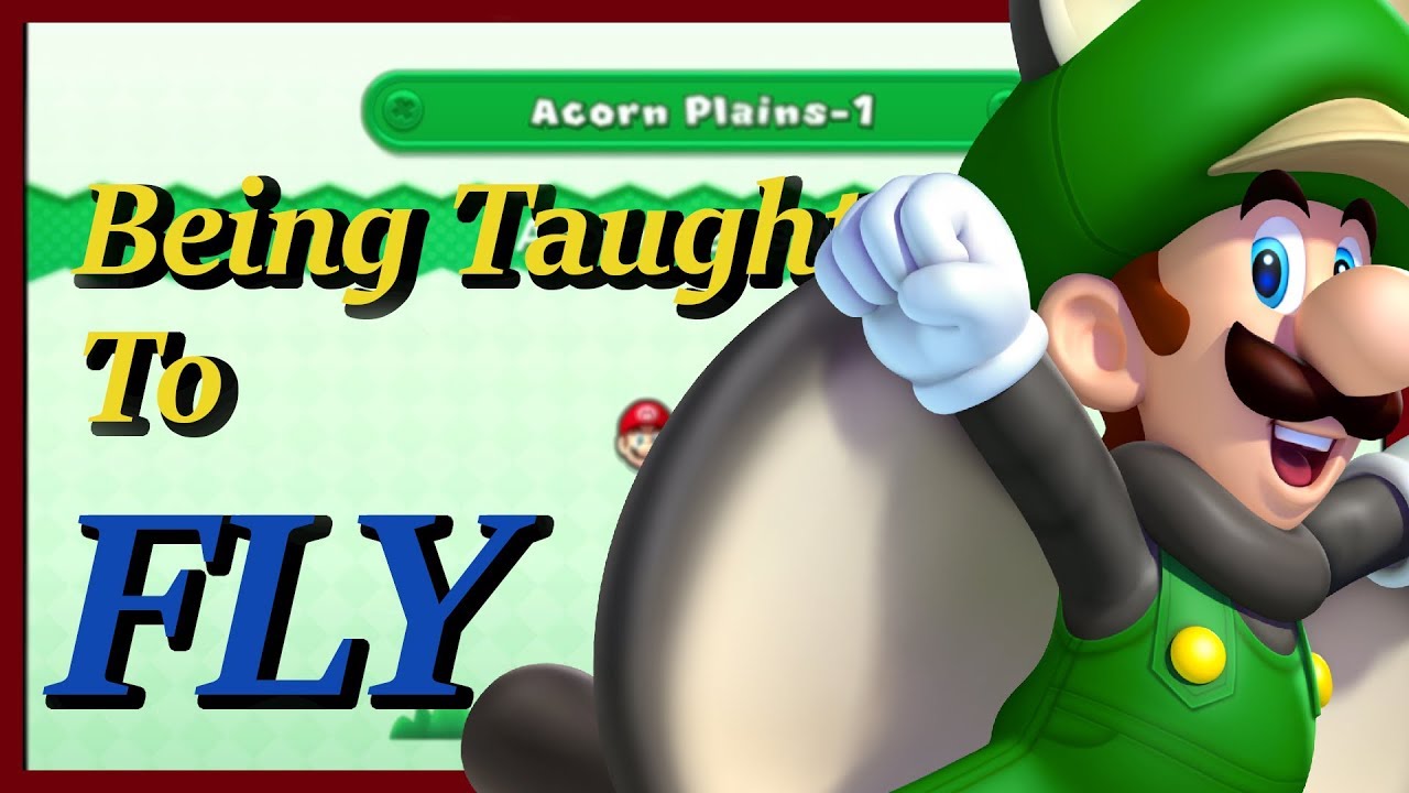 Learning to Fly using the Flying Squirrel Suit In New Super Mario Bros
