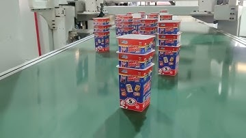 In mold labeling of food packaging box