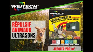 📢 WK0055 - Répulsif à ULTRASONS GARDEN PROTECTOR 3 📢