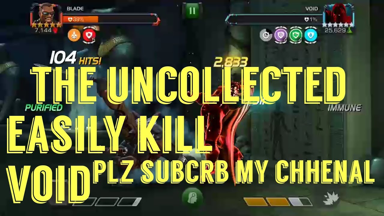 easily killed void the uncollected