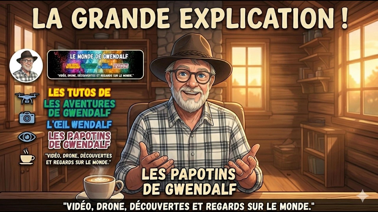 Adieu aventures vidéos d'un retraité de façon simple, Bienvenue dans Le Monde de Gwendalf !