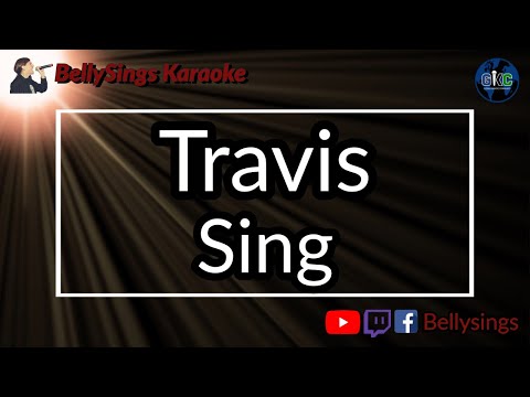 Travis - Sing (Karaoke)