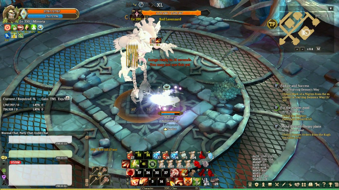 [TOS] 290 dungeon solo rush