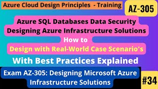 Azure SQL Databases Data Security Designing Microsoft Azure Infrastructure Solutions Information