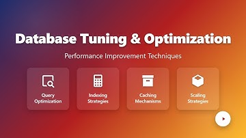 Database Tuning & Optimization: Boost Performance for Beginners