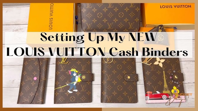 How to start Cash Stuffing, sinking funds, Louis Vuitton Agenda MM
