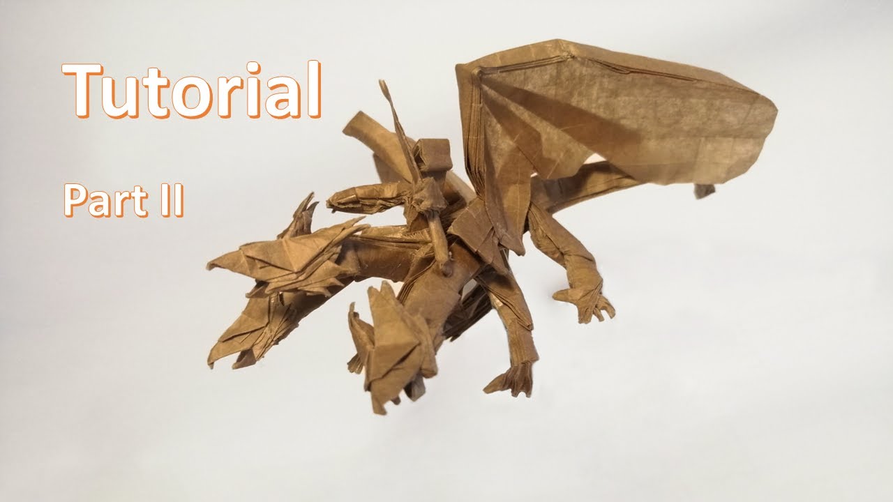 Origami Dragon Knight 2.0 Tutorial Part II Collapsing by Obelisk