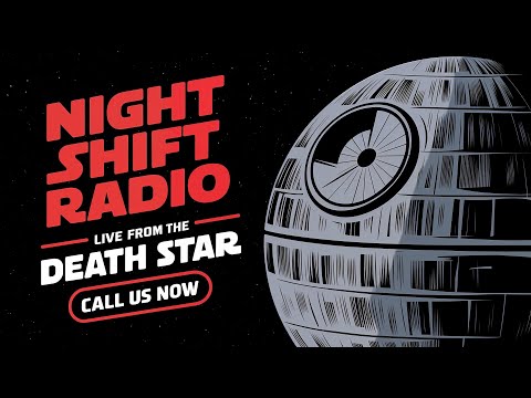 Night Shift Radio: Live From The Death Star! | Star Wars Bedtime Stories | ASMR & Relaxing Ambience