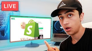 How To Create A Shopify Dropshipping Store (LIVE) by Sharif Mohsin 381,720 views 4 years ago 25 minutes