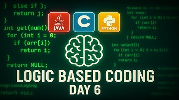 Logic Oriented Coding Day-6 | C, Java, Python Explained in Telugu | technicaltopics Live