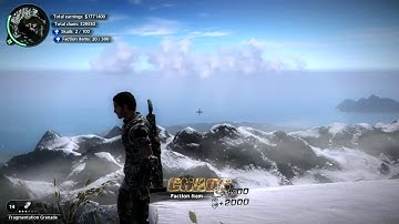 Just Cause 2 - Highest Point on the Map (1080p HD)