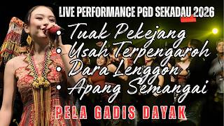 Pela Gadis Dayak Live Performance PlayList || GAWAI DAYAK SEKADAU TAHUN 2026 ||