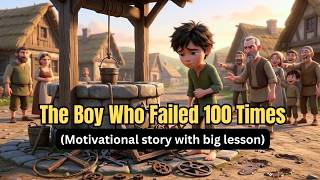 The Boy Who Failed 100 Times but Never Gave Up | Inspirational Story in English