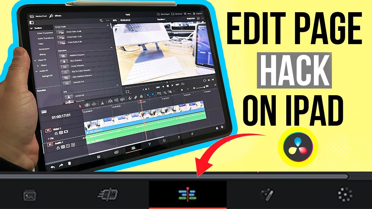 UNLOCK DaVinci Resolve Edit page on Ipad M2 and M1 (FREE) - YouTube