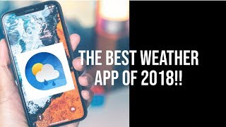 NEW Best Weather App For The iPhone | iOS 12 | 2018 screenshot 1