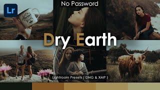 How to edit Dry Earth Presets | Free Lightroom Presets | Lightroom Mobile Tutorial | Free DNG screenshot 2