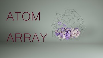 Cinema 4D Tutorial - Atom Array | Everyday #4