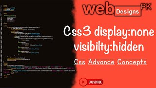 Css3 Display None Displaynone, Visibility Hidden Visibilityhidden And Opacity