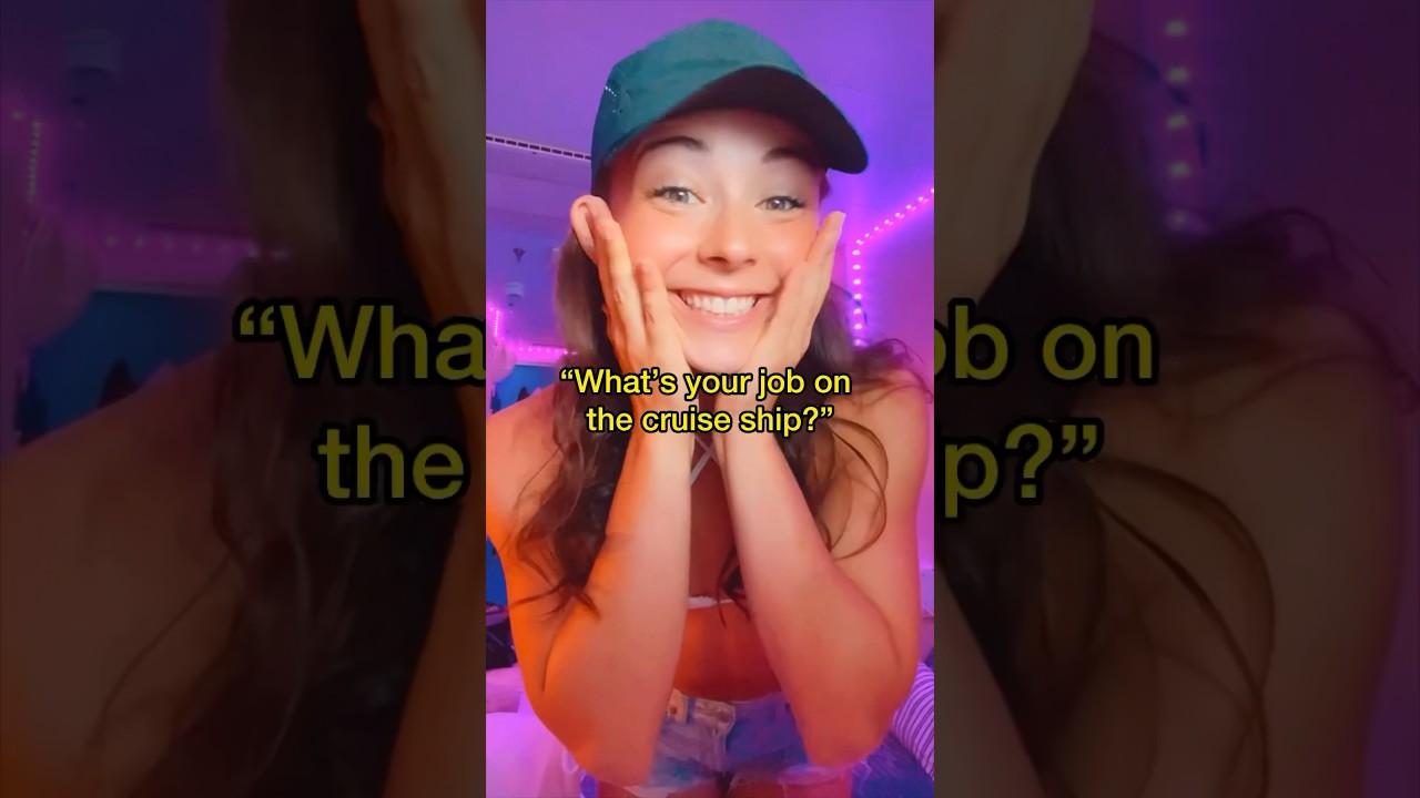 What’s My Cruise Ship Job? #cruiseshipcrew