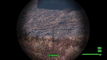 Fallout 4 100 Nuke Mines Test. BOOOOM!!!