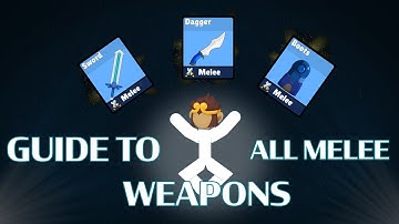 COMPLETE Melee Guide For Supreme Duelist Stickman (3.8.2)