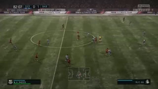 FIFA 18_2018020903_ゲームシステムアップデート対応フォーメーション試作のテストマッチ(左右CM内2マス移動で修正確定)