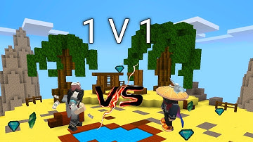 1v1 | MrMaster vs Never_End, | in BED WARS [blockman go : blocky mods]