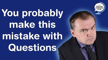 Stop making this mistake when you ask questions. #yesno #grammar