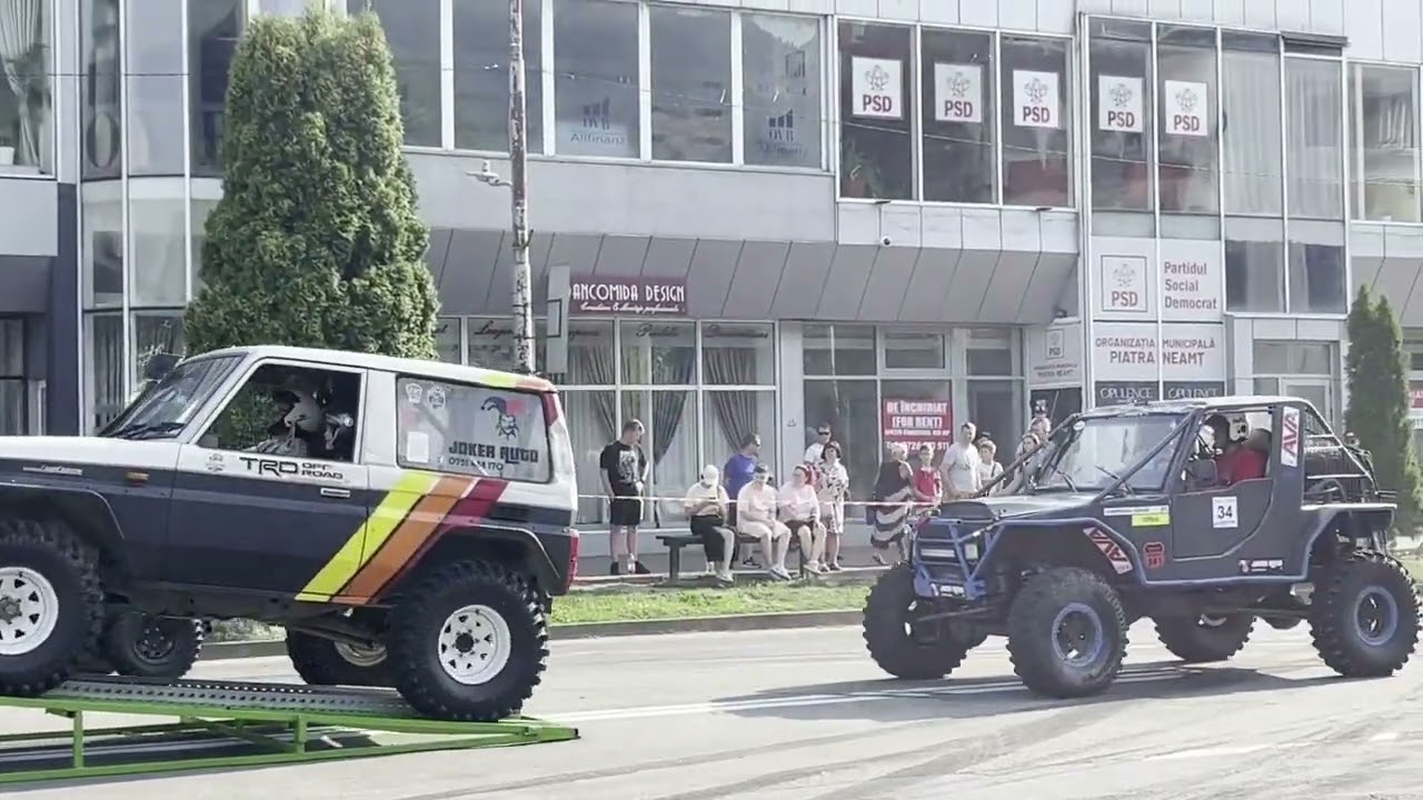 Video-foto. Spectacol auto în centrul orașului. A doua zi de Tuning Fest Piatra Neamț 1 YouTube player
