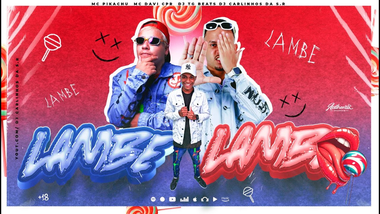 Guarda LAMBE LAMBE - MC PIkachu e MC Davi CPR - (DJ Tg Beats e DJ Carlinhos S.R) 2024 su YouTube Guarda LAMBE LAMBE - MC PIkachu e MC Davi CPR - (DJ Tg Beats e DJ Carlinhos S.R) 2024 su YouTube
