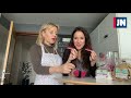 Ana Bravo e a mãe ensinam a preparar húmus cor de rosa