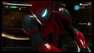 Marvels Spider Man combat