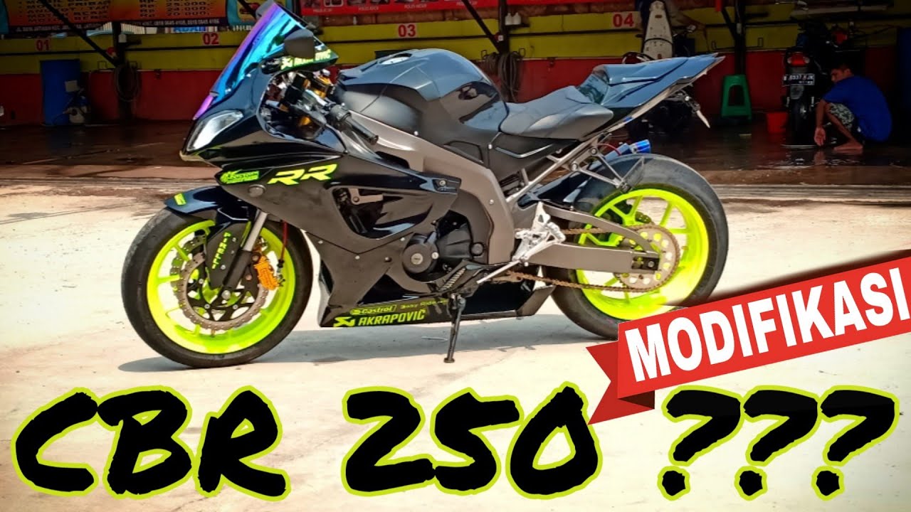 Modifikasi Honda CBR 250 CBU Jadi BMW 1000 YouTube