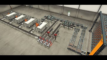 Factory IO - Production Line Project (  Programmed using Control IO and Tia Portal )