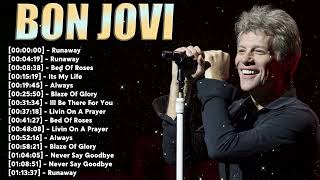  Album Greatest Hits  Top 20 Bon Jovi Timeless Rock Anthems  Album Playlist