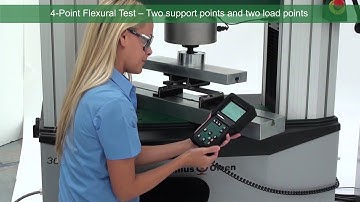 Tinius Olsen 300ST Flex Test