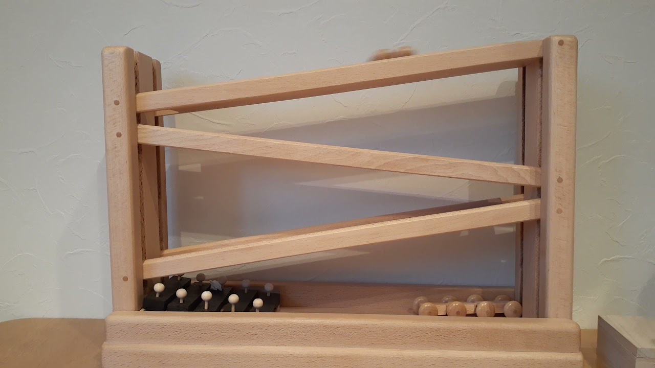 木のスロープ カタカタころころ 小型サイズ 木製 手作り 車 知育玩具 幼児 子供 キッズ おもちゃ 送料無料 Mycraft エムワイ工芸 Minne 国内最大級のハンドメイド 手作り通販サイト