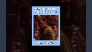 Famous CAPCUT | Tutorial on red shake transition in capcut🔥 | #capcut #edit #shorts Profile