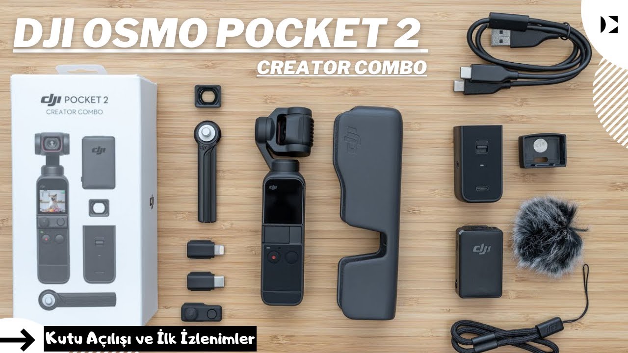 DJI Pocket 2 Creator Combo | Kutu Açılışı ve İlk İzlenimler - YouTube