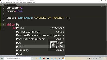 "NUMERO PRIMO EN PYTHON"