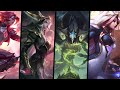 NEW SKINS SPLASH ARTS: Riven | MF | Xayah | Nocturne | Chogath | Rakan | Vladimir