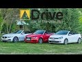 Best Convertible: Audi A3 v Volkswagen Golf v BMW 428i | DCOTY14