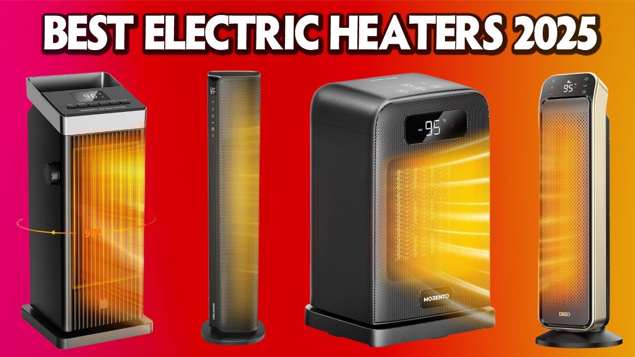 Top 5 Best Electric Heaters 2025 - Best Electric Heater - YouTube